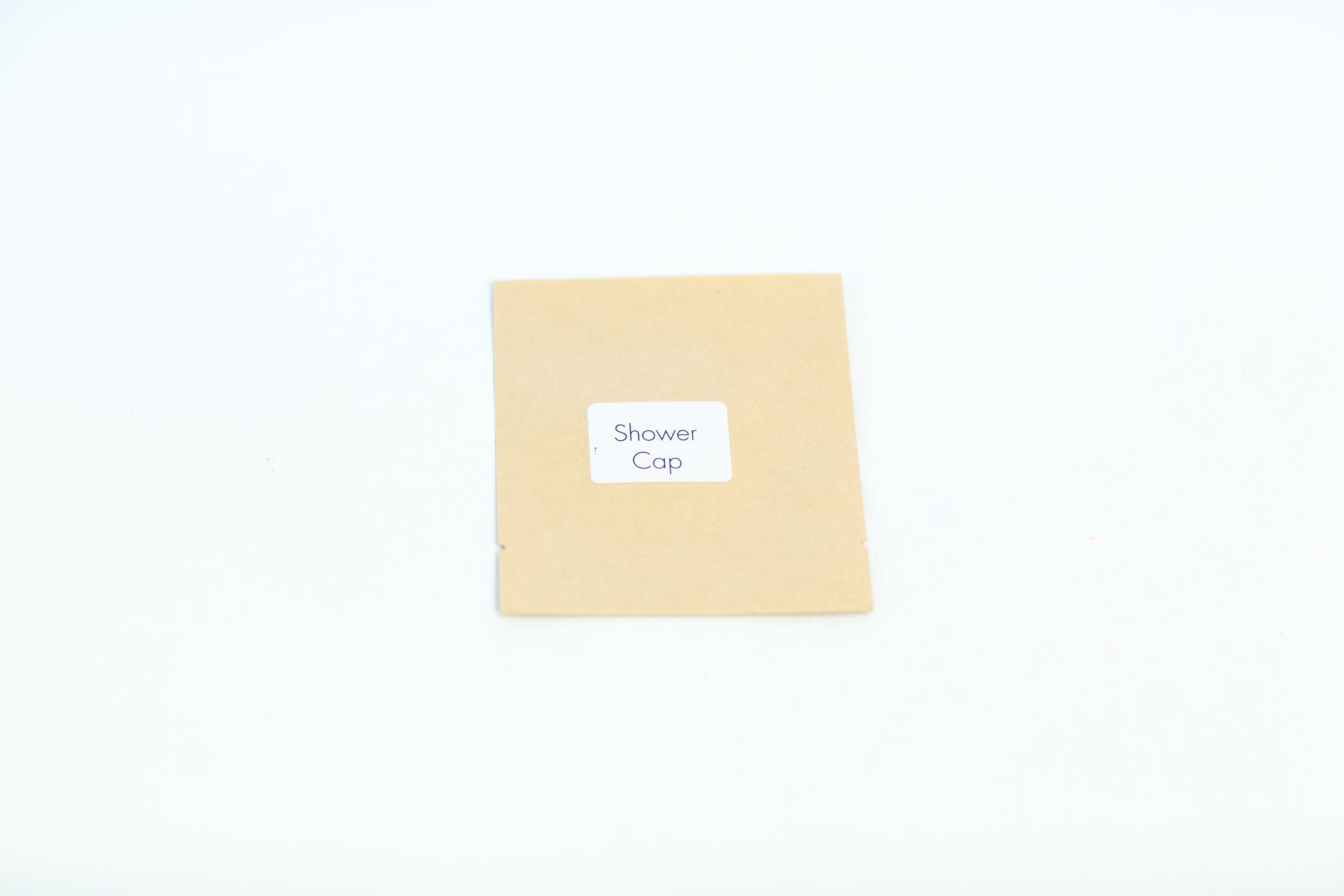 Shower Cap Kraft Paper
